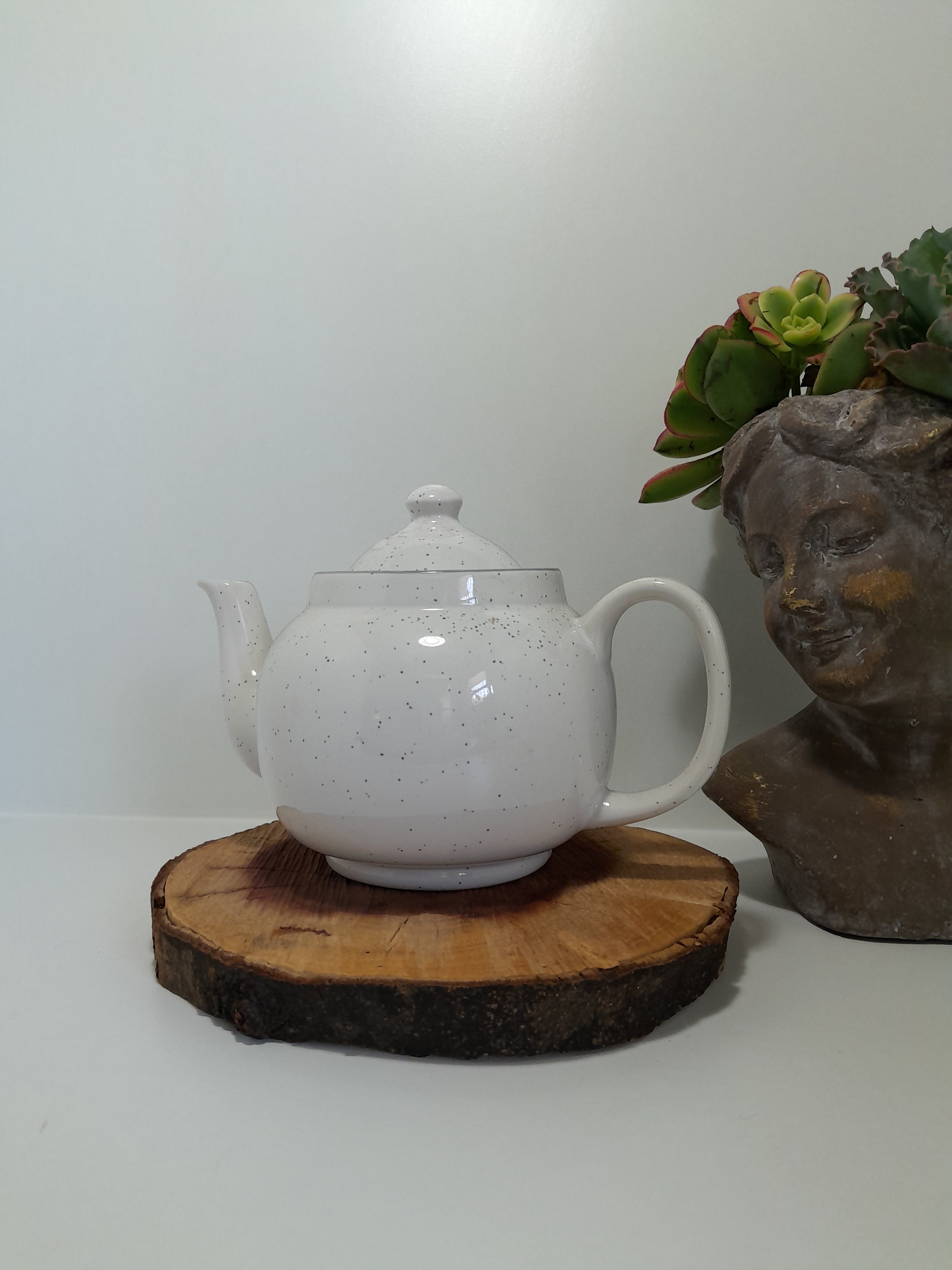 Vintage South African Drostdy Stonecraft Pottery Teapot