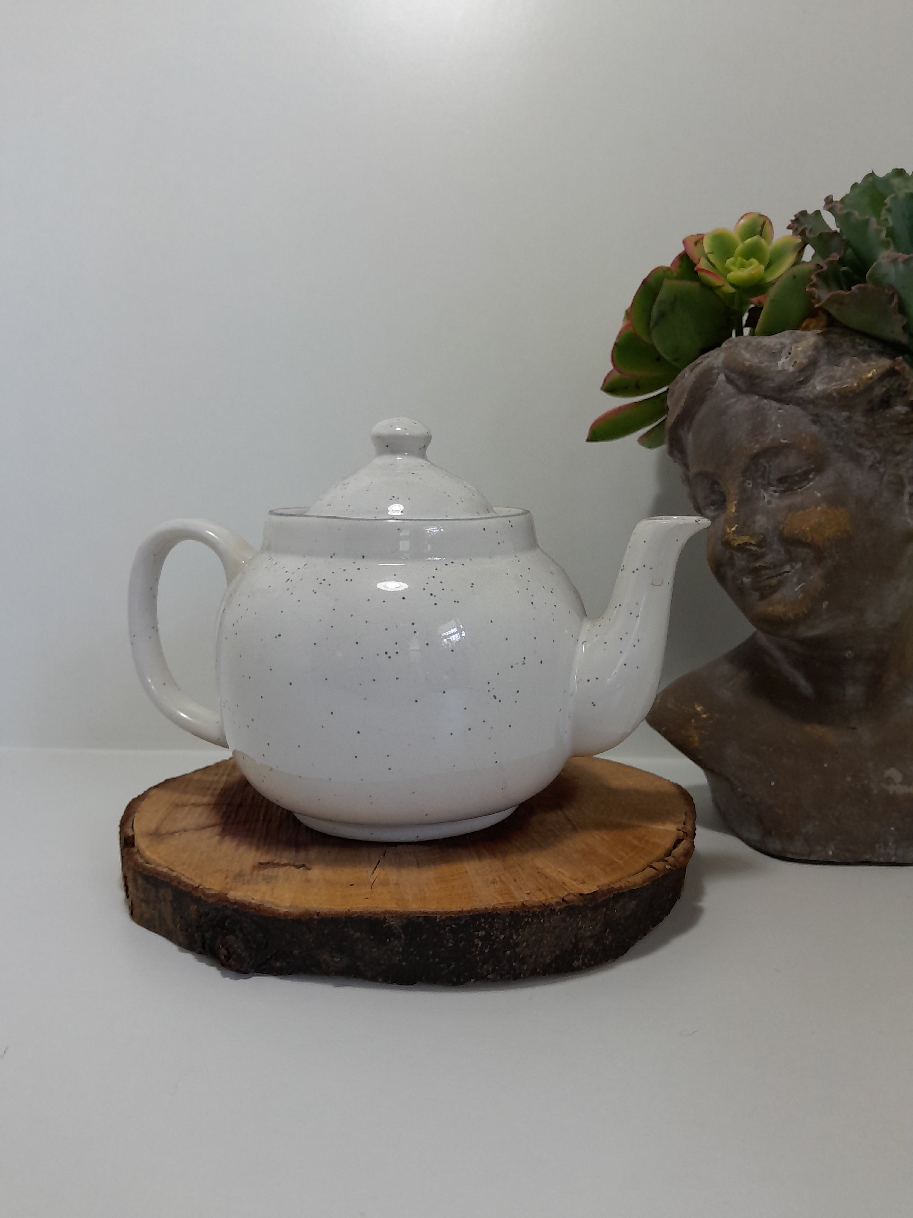 Vintage South African Drostdy Stonecraft Pottery Teapot