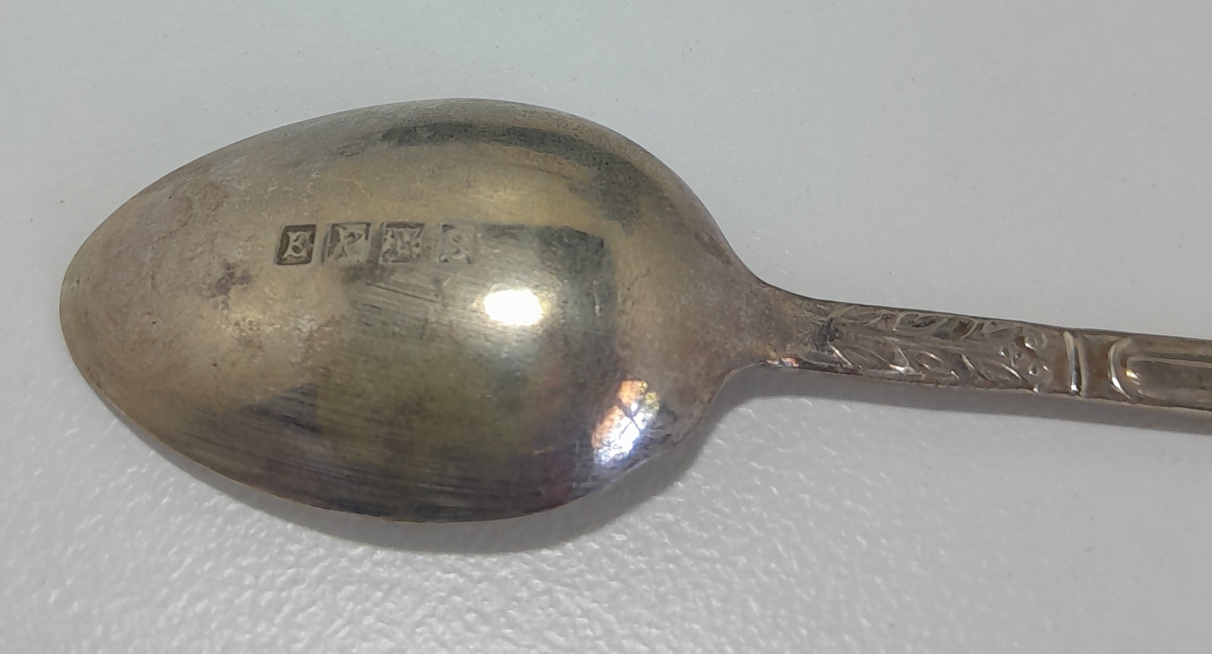 Vintage Boxed Set of Six Silver-plated Apostle spoons, Presented in Their Original Case.