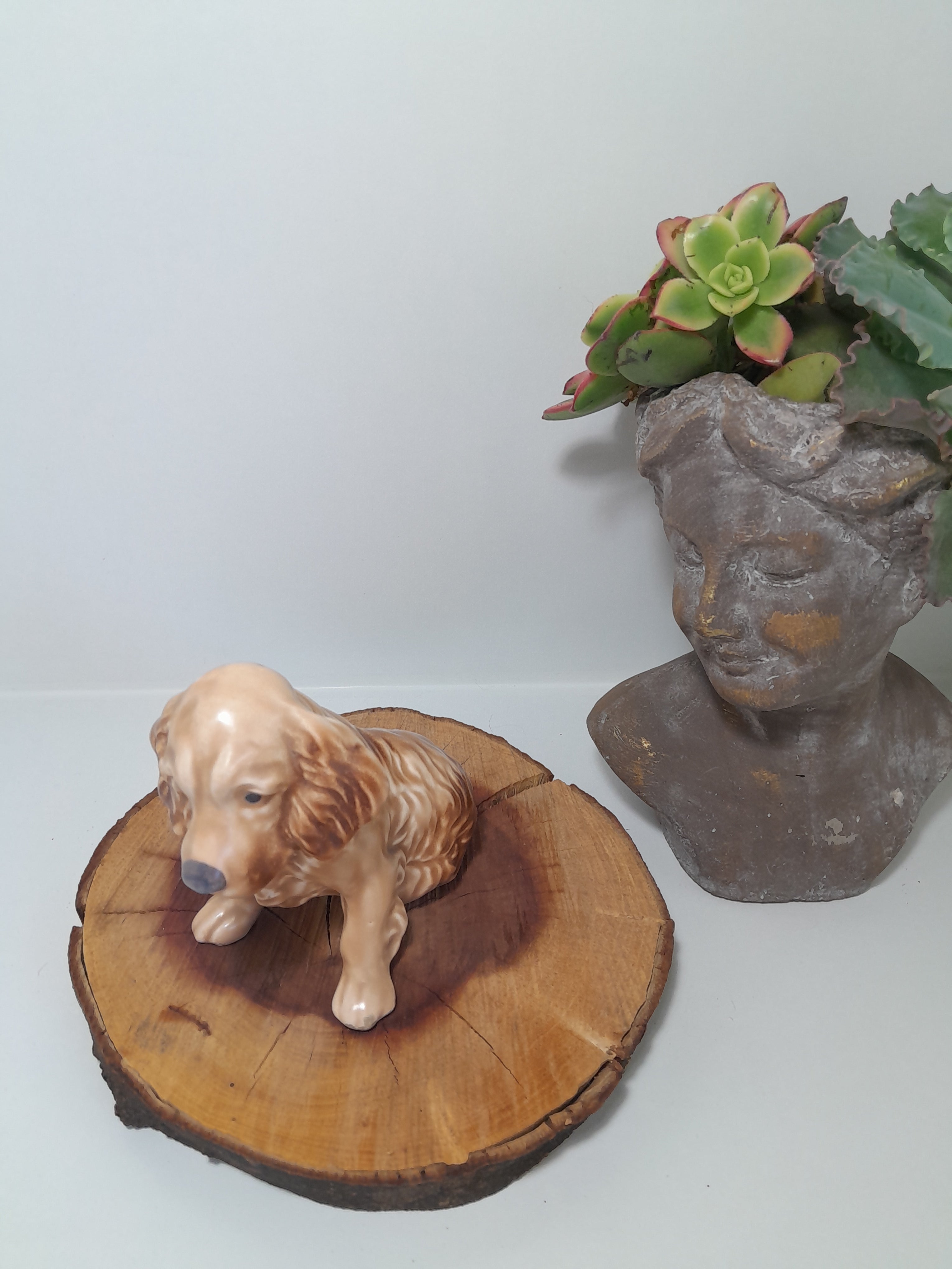 Vintage SylvaC Cocker Spaniel Dog Figurine -Model Number 18