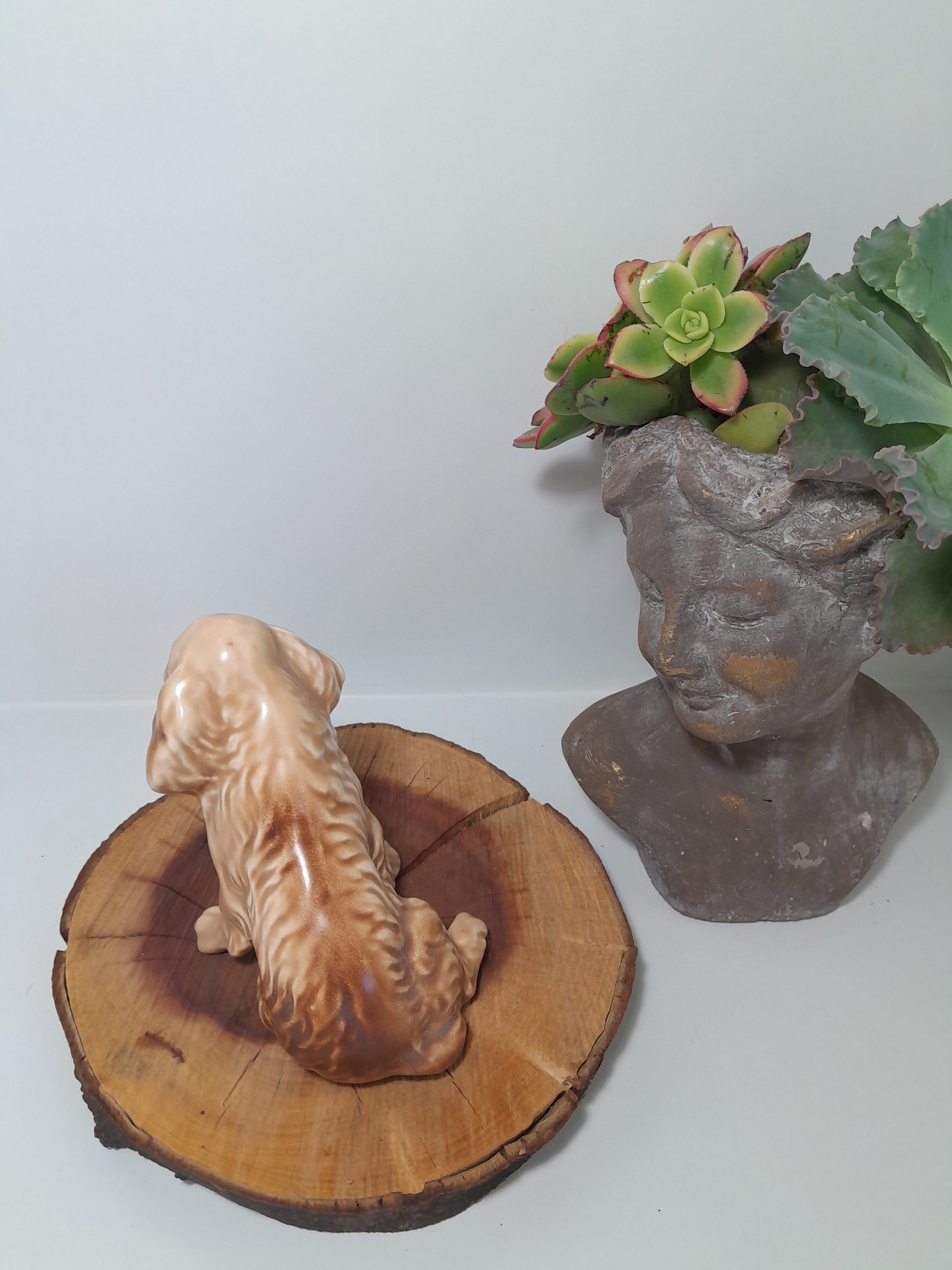 Vintage SylvaC Cocker Spaniel Dog Figurine -Model Number 18