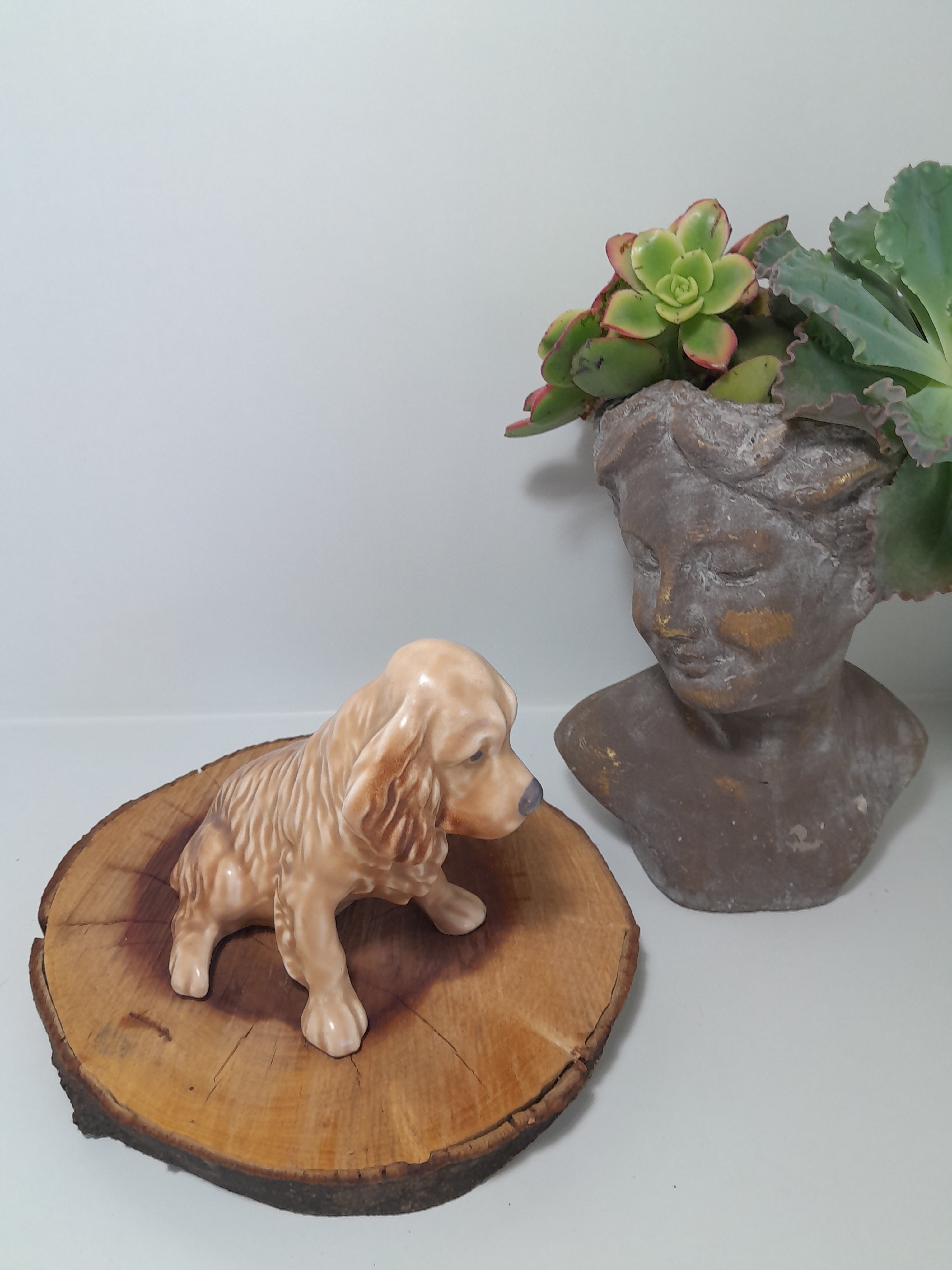 Vintage SylvaC Cocker Spaniel Dog Figurine -Model Number 18