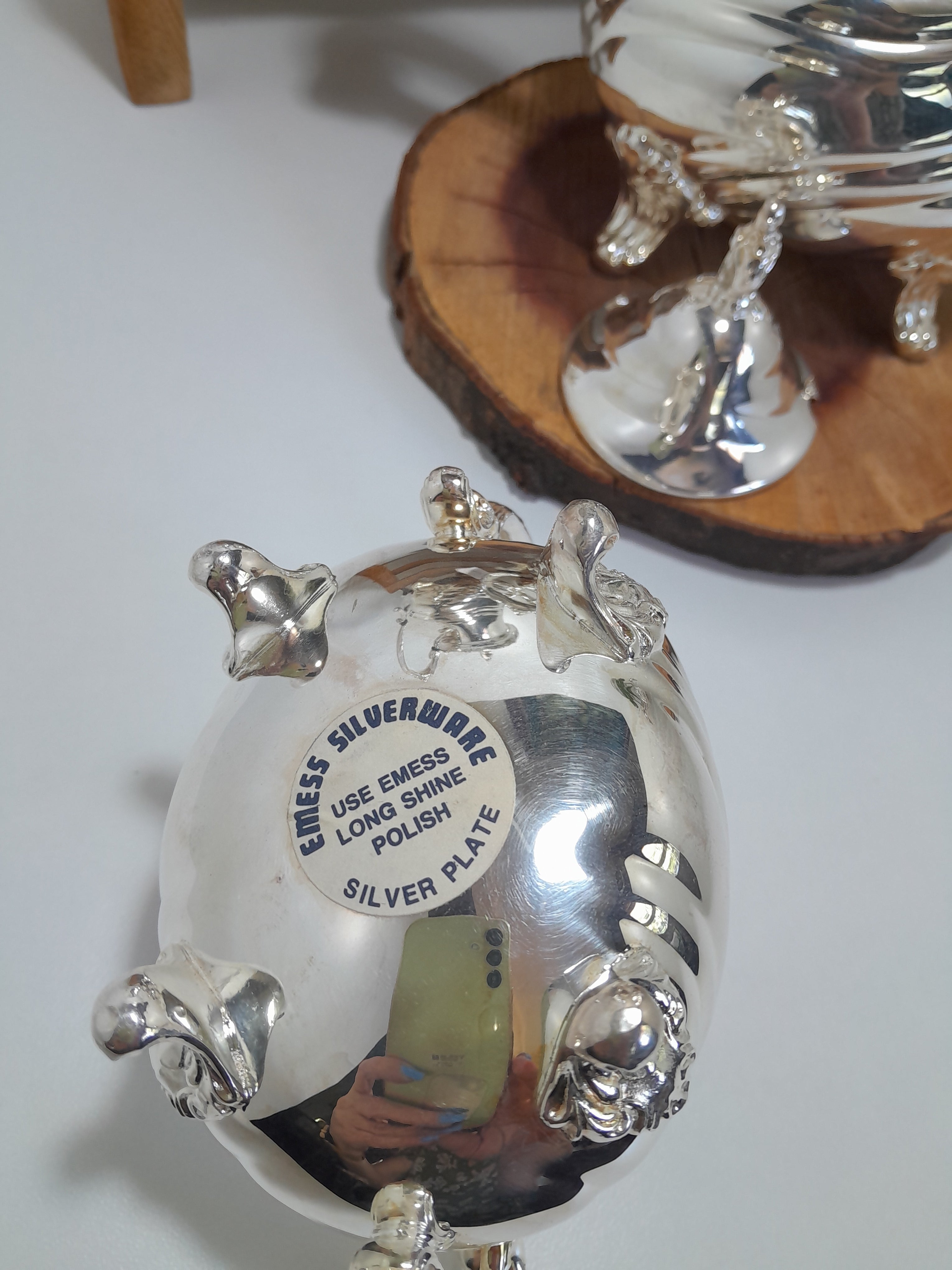 Beautiful Vintage 4 Piece Silver-Plated Tea & Coffee Set