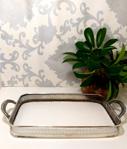 Vintage Silver Plated Casserole Dish Stand