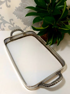 Vintage Silver Plated Casserole Dish Stand