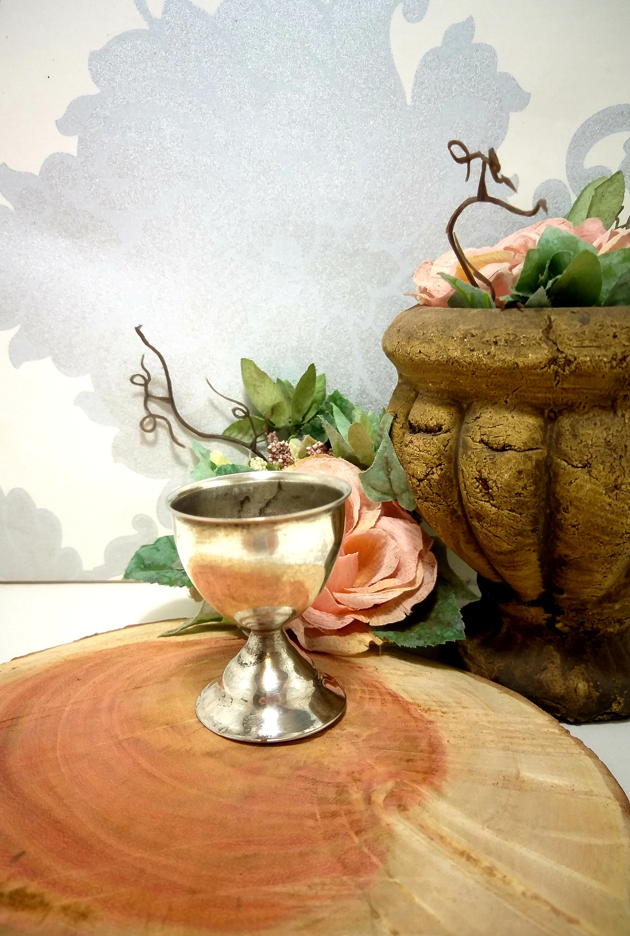 Vintage Silver Plated Egg Cup