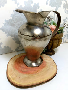 Vintage Handmade Dutch Metal Jug