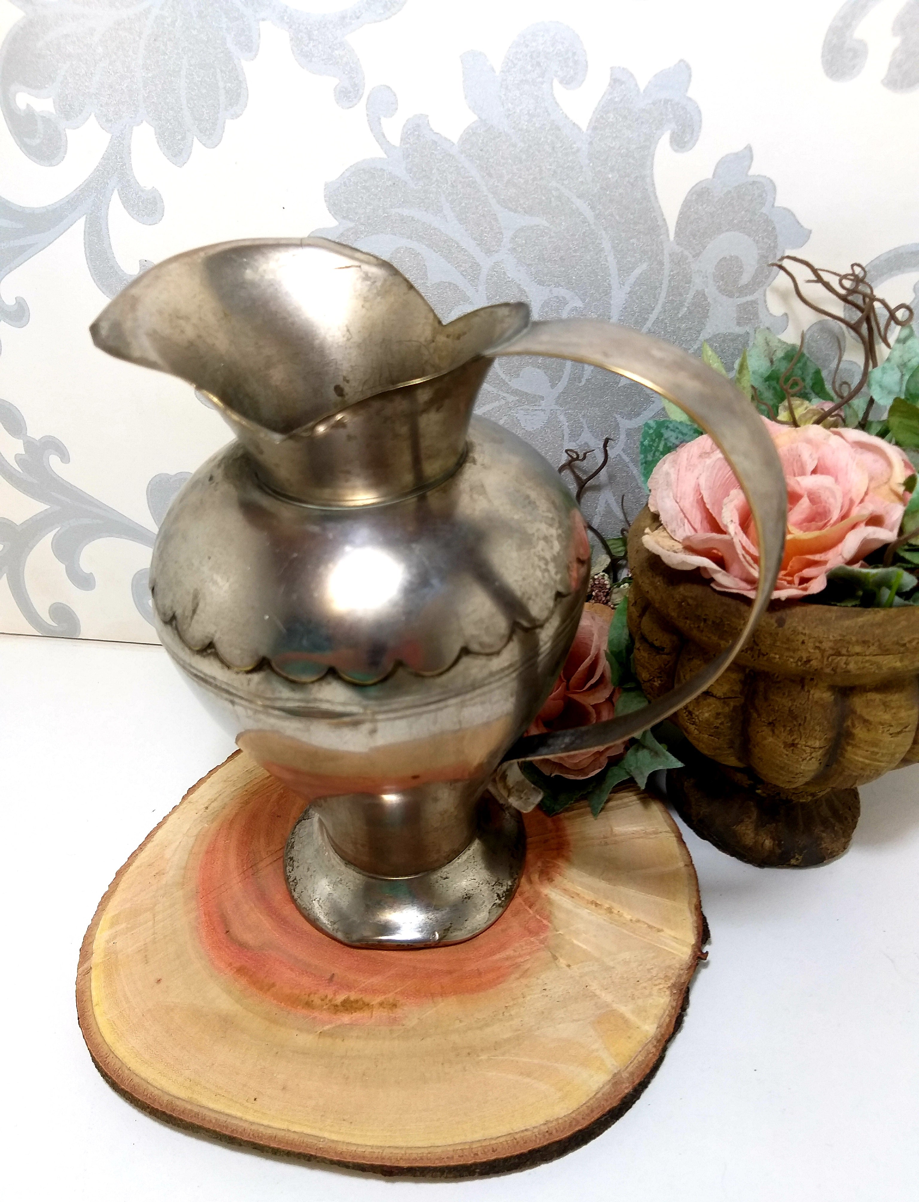 Vintage Handmade Dutch Metal Jug