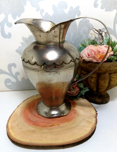 Vintage Handmade Dutch Metal Jug