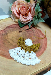 Handmade Crochet Christmas Tree Ornaments - Medium