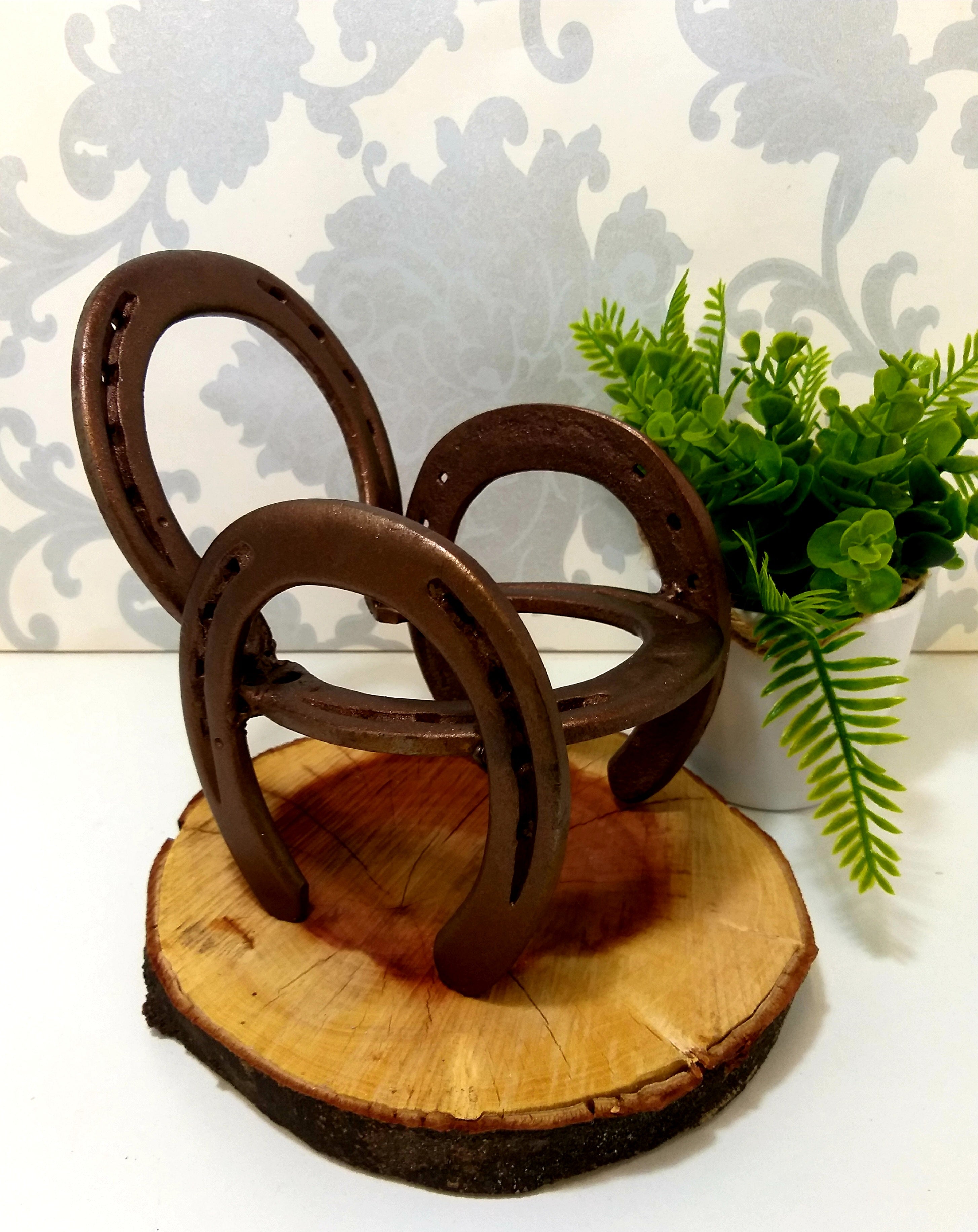 Small Pot Plant Stand In The Shape Of A Chair - Handmade
