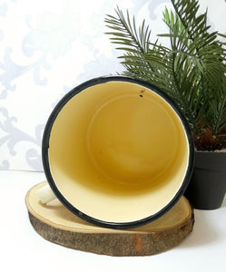 Extra Large Vintage Enamel Mug