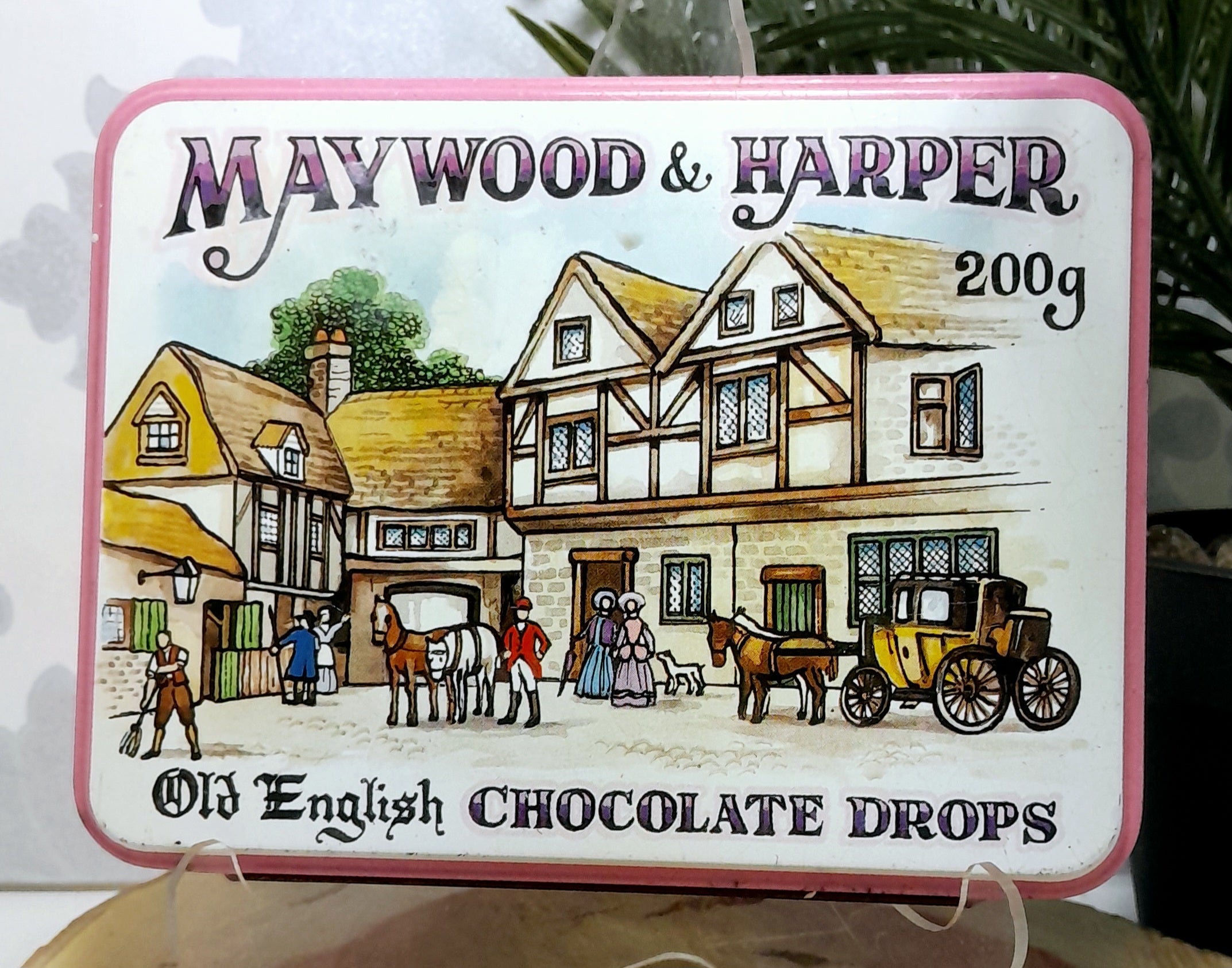 Collectable Vintage Maywood & Harper Chocolate Tin