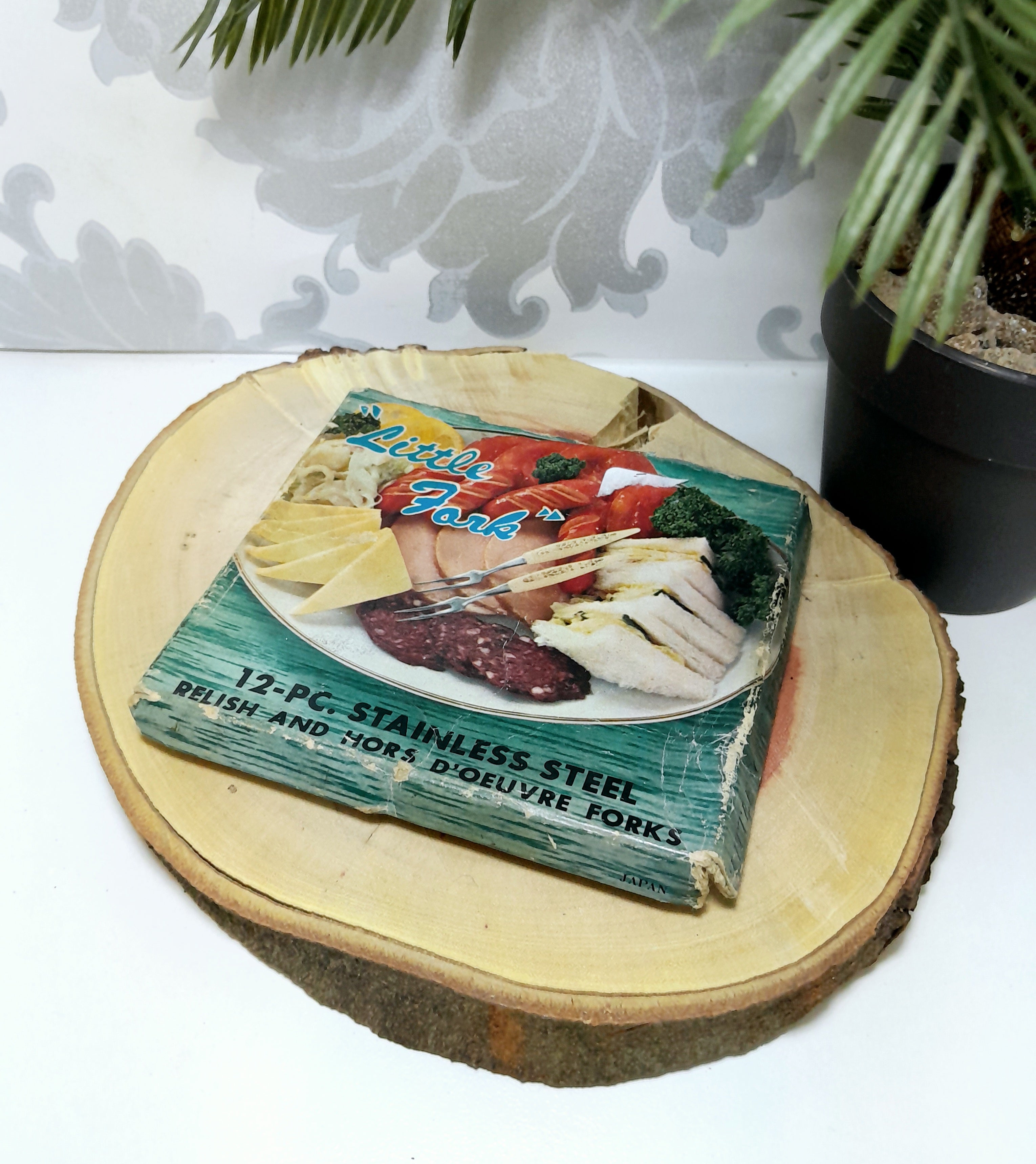 Complete Boxed Set Of Little Forks For Hors d' Oeuvres