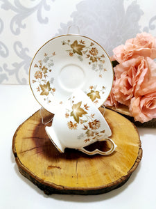 Vintage Fine Bone China ColcloughTea Duo – Cup & Saucer – Pattern 8656