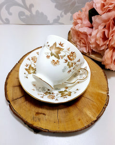 Vintage Fine Bone China ColcloughTea Duo – Cup & Saucer – Pattern 8656
