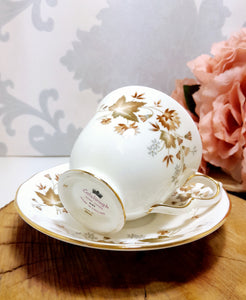 Vintage Fine Bone China ColcloughTea Duo – Cup & Saucer – Pattern 8656