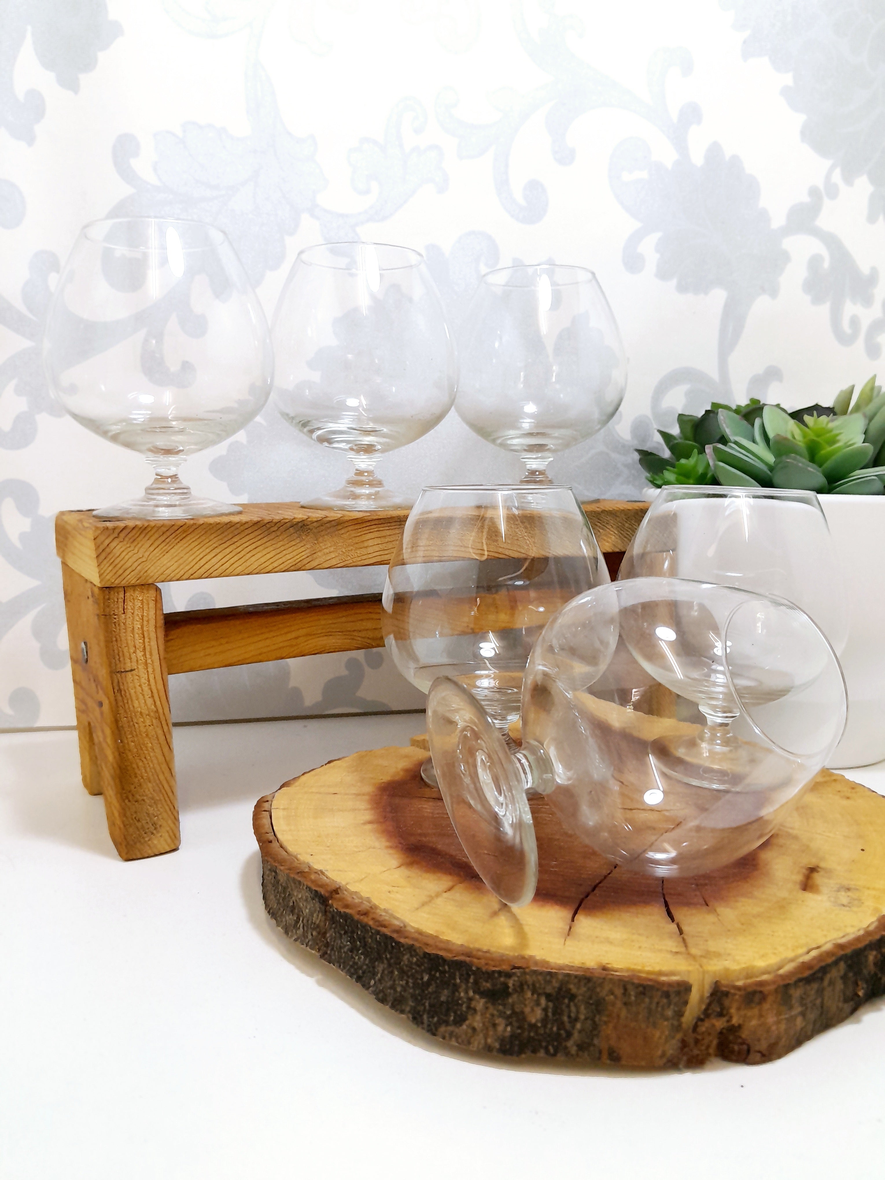 Set Of 6 Extra Fine Snifter Glasses