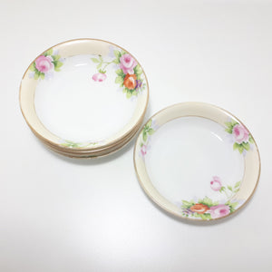 Rare Antique Set of 6 Noritake Dessert Bowls