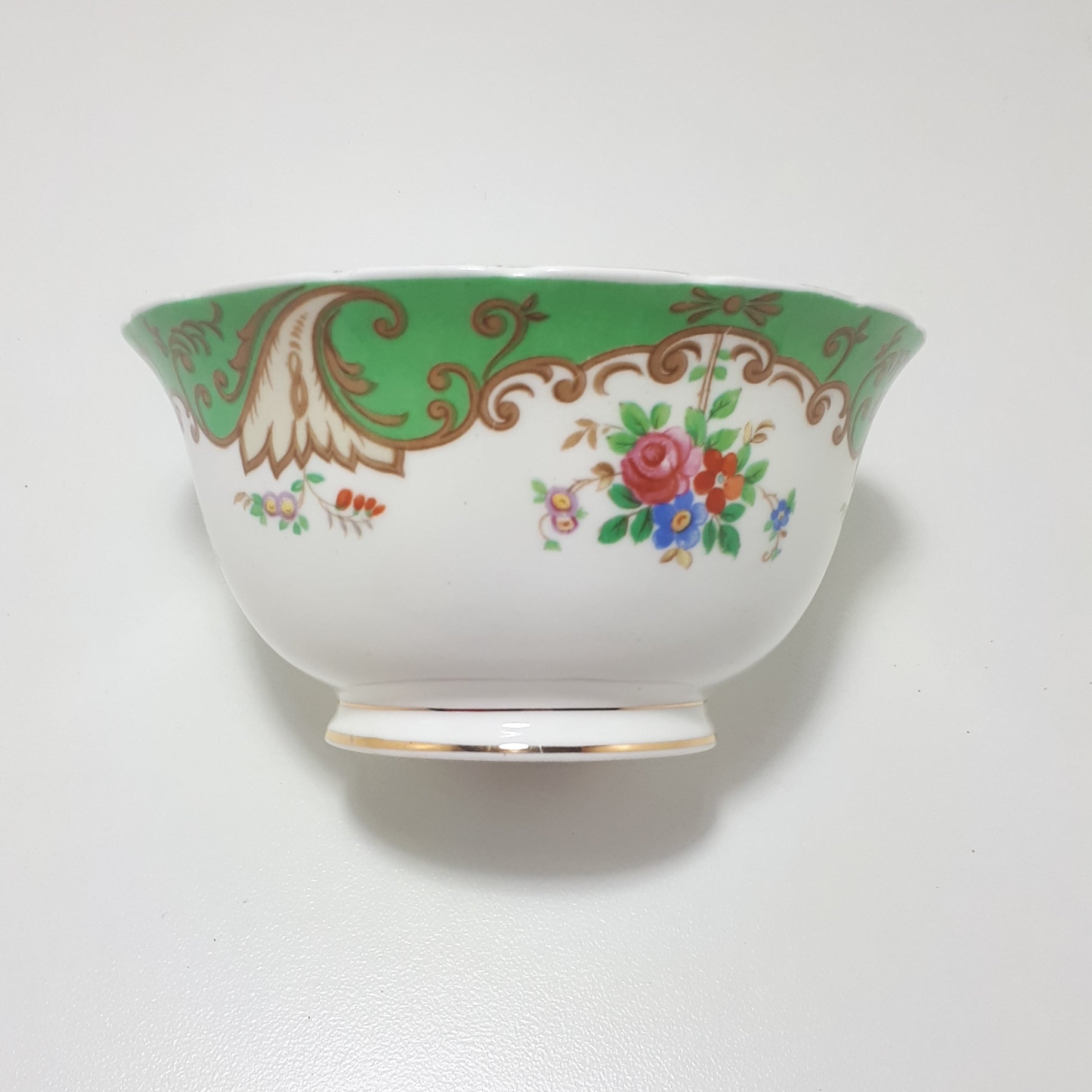 Vintage 1947+ Tuscan Fine English Bone China Open Sugar Bowl - Blenheim Pattern