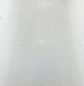 Large Contemporary Decorative Ceramic Vase - Silver Gloss