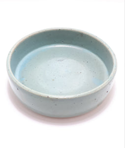 Turkish Blue Glaze Studio Pottery Stoneware Bowl
