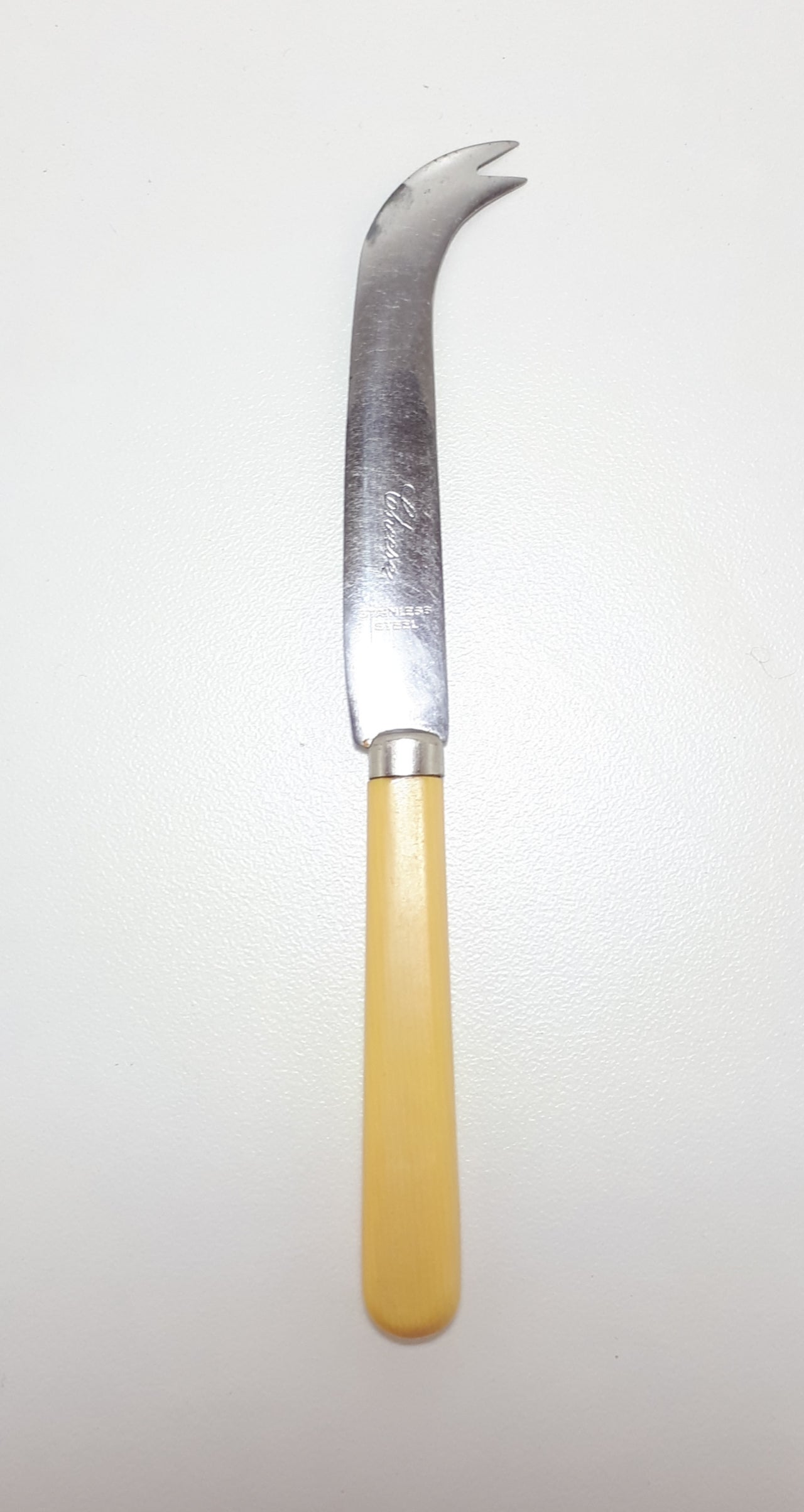 Vintage (Faux) Bone Handle Cheese Knife