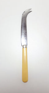 Vintage (Faux) Bone Handle Cheese Knife