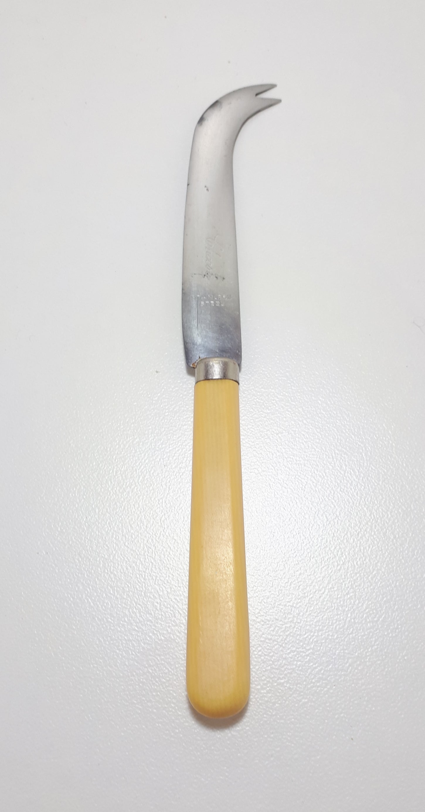 Vintage (Faux) Bone Handle Cheese Knife