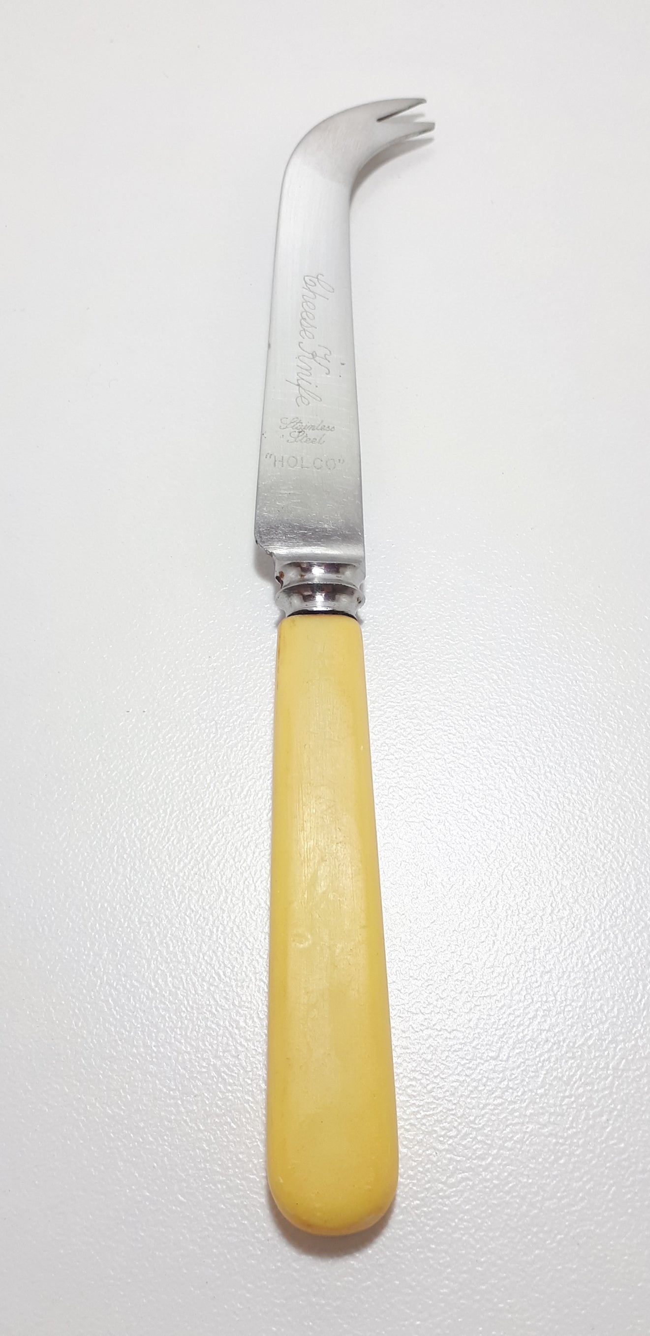 Vintage Bone Handle Cheese Knife - HOL CO