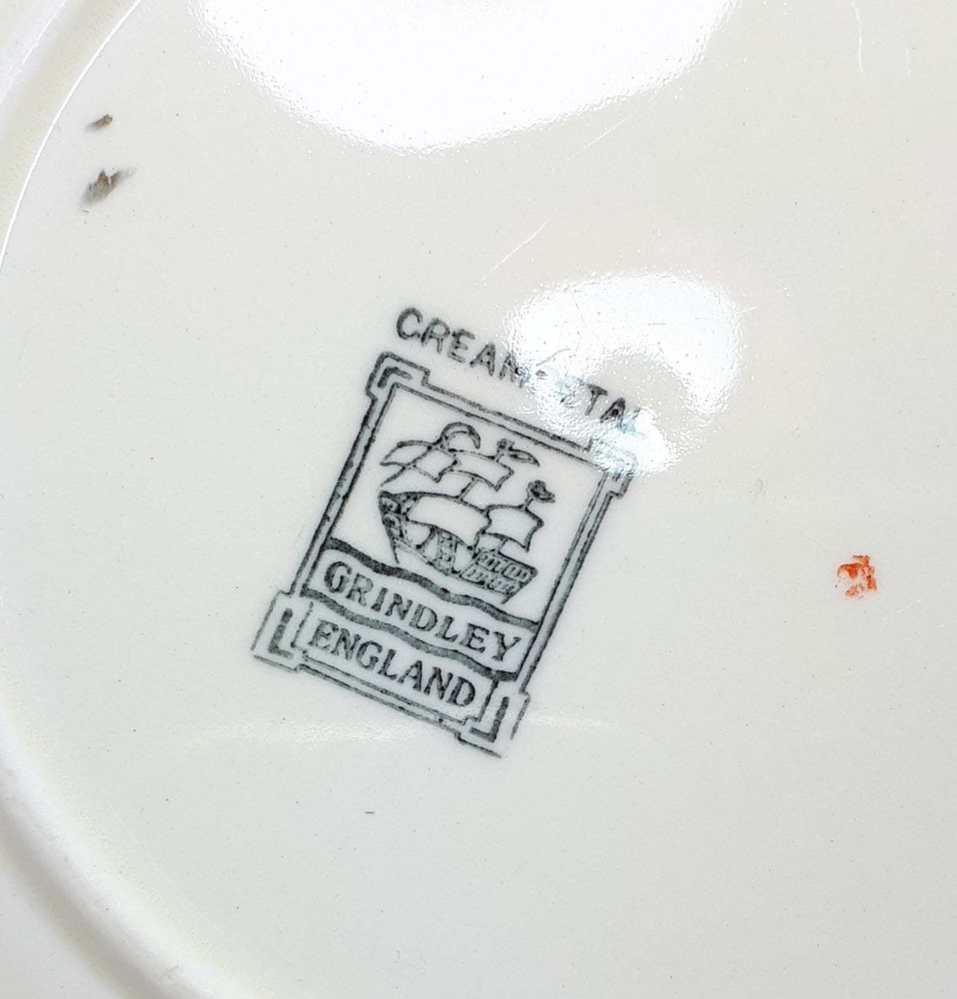Grindley Creampetal Range, Vinatge 11936-1954 porcelain Biscuit plate - GRI472