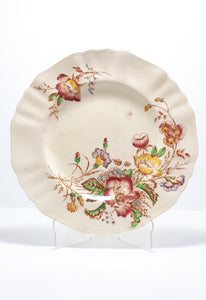 1912+ Rare Antique J&G Meakin Salad Plate - Gainsborough Shape In The Century Range - Pilgrim Pattern