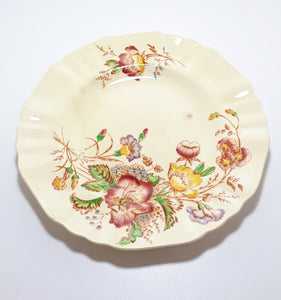 1912+ Rare Antique J&G Meakin Salad Plate - Gainsborough Shape In The Century Range - Pilgrim Pattern