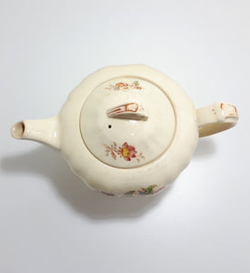 1912+ Rare Antique J&G Meakin Tea Pot - Gainsborough Shape In The Century Range - Pilgrim Pattern