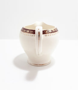 Alfred Meakin Vintage Kingsdale Maroon Creamer