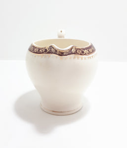 Alfred Meakin Vintage Kingsdale Maroon Creamer
