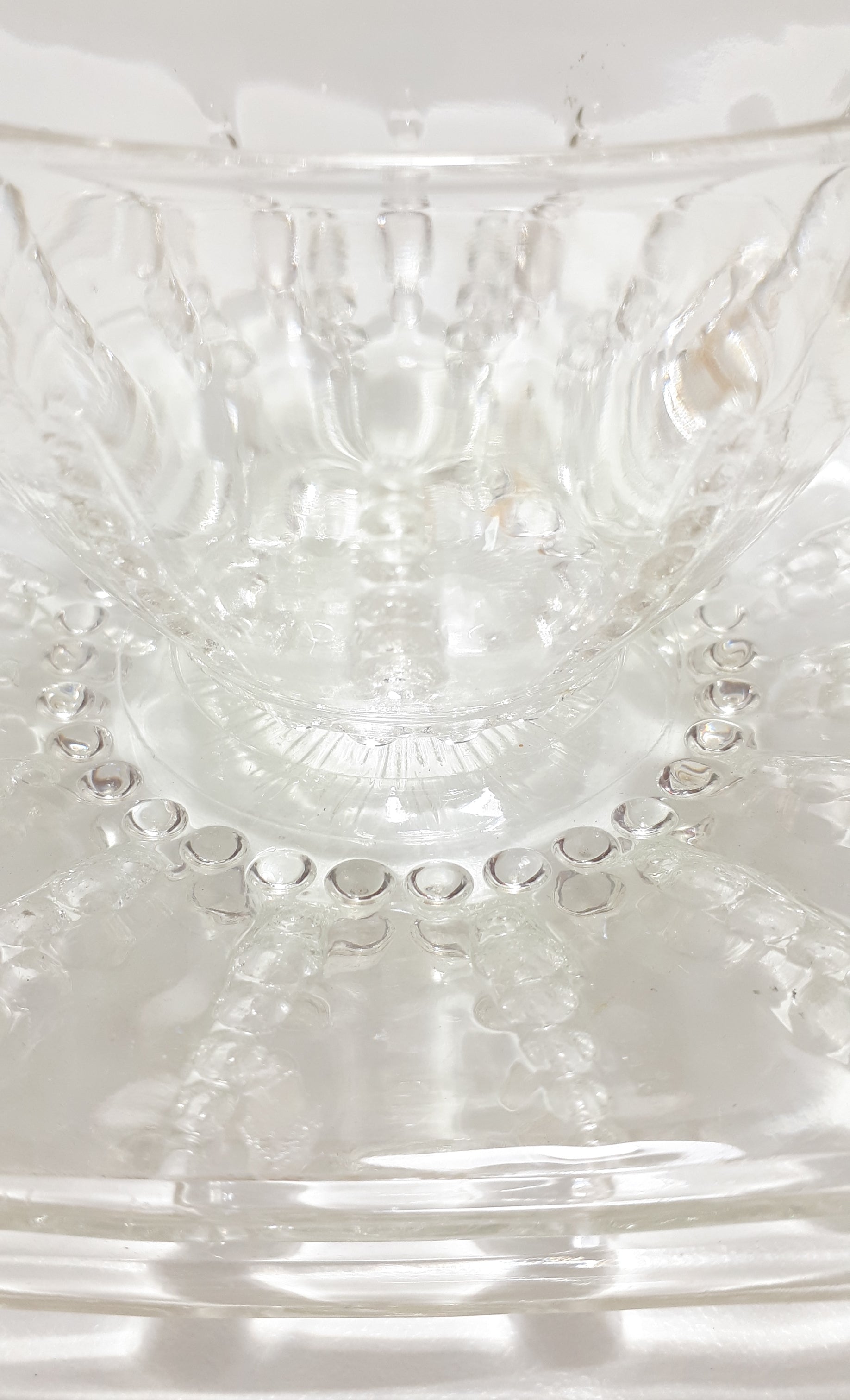 Glass Tea Trio - Cup, Saucer & Tea Plate