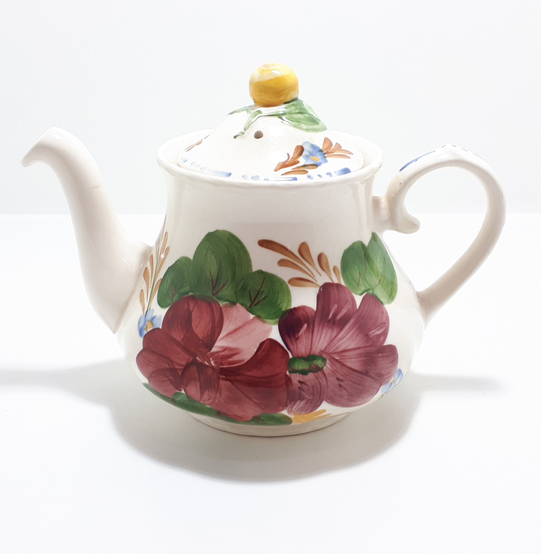 1940's - 1950's Simpsons Potters Ltd. Belle Fiore Patterned Chanticleer Ware Tea Pot