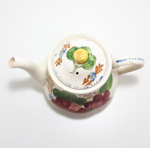 1940's - 1950's Simpsons Potters Ltd. Belle Fiore Patterned Chanticleer Ware Tea Pot