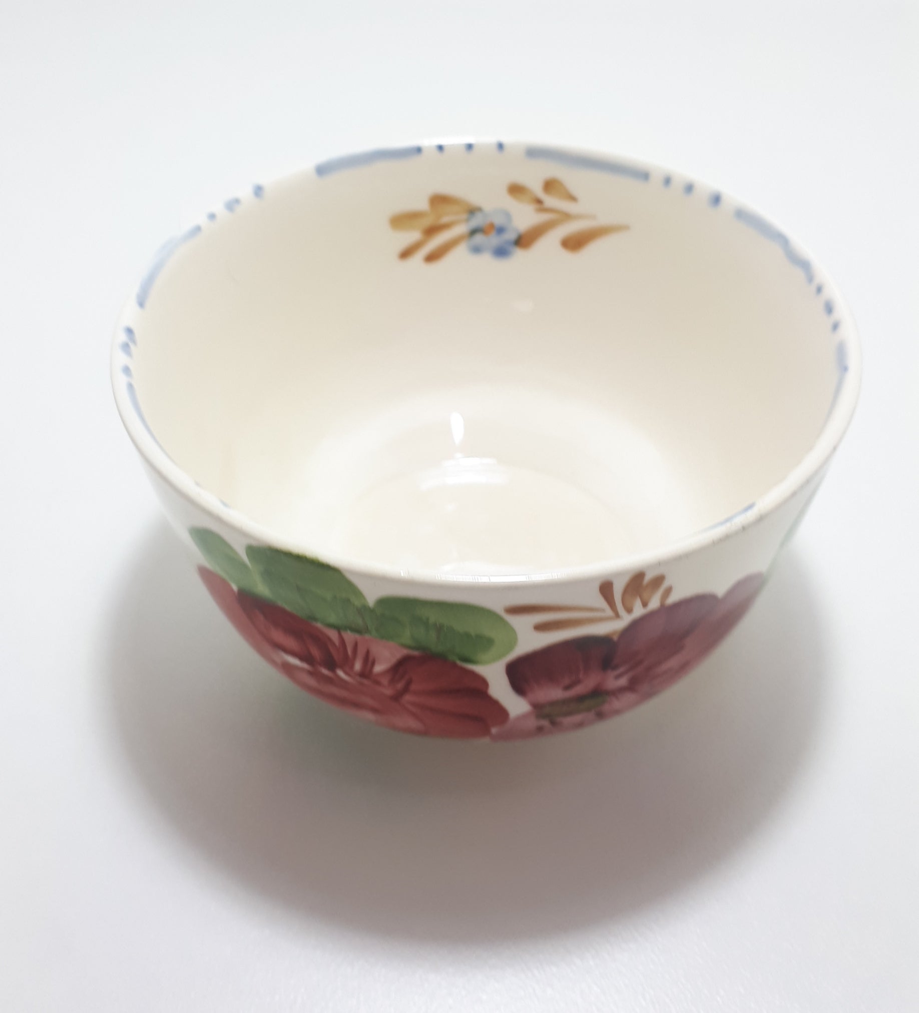 1940's - 1950's Simpsons Potters Ltd. Belle Fiore Patterned Chanticleer Ware Sugar Bowl