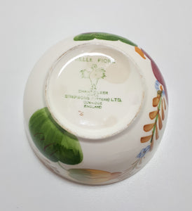 1940's - 1950's Simpsons Potters Ltd. Belle Fiore Patterned Chanticleer Ware Sugar Bowl
