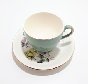 1940's Alfred Meakin Fine Porcelain Tea Duo - Pacific