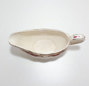 1950's Fine Porcelain Grindley Creampetal Range, Rosemary Pattern Gravy / Sauce Boat