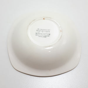 1950's Rare Patterned Midwinter Stylecraft Semi-Porcelain Dip / Relish Bowl