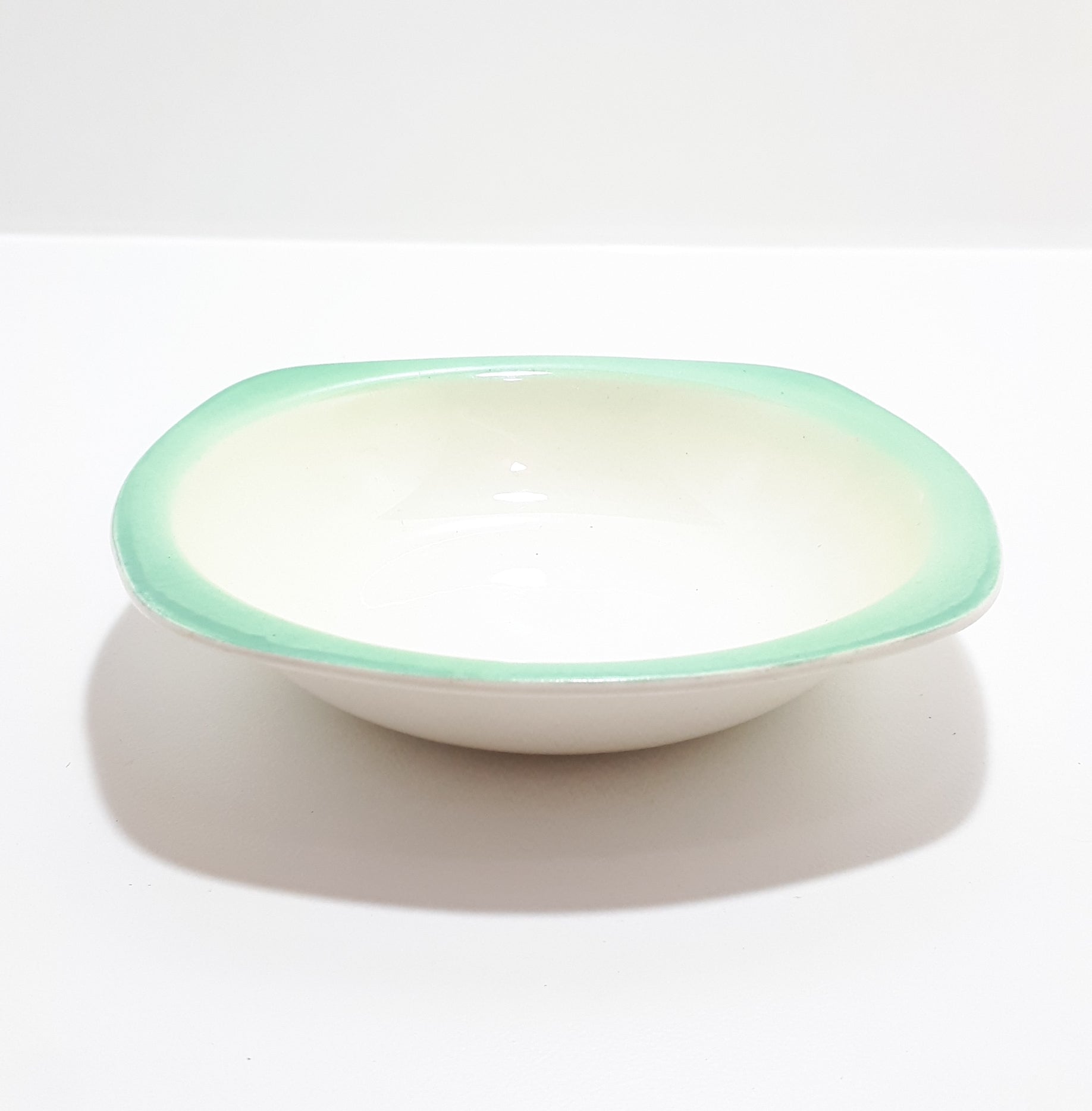 1950's Rare Patterned Midwinter Stylecraft Semi-Porcelain Dip / Relish Bowl