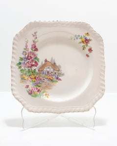 1930's Old English Johnson Bros. Porcelain Tea Plate - Pattern JB858