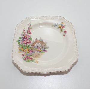 1930's Old English Johnson Bros. Porcelain Tea Plate - Pattern JB858