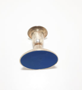 Small Silver Plated Candlestick