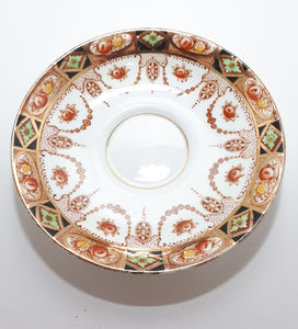 1927-1935 Royal Albert Crown China Saucer – Devon / Lovain Pattern (No. 3961)