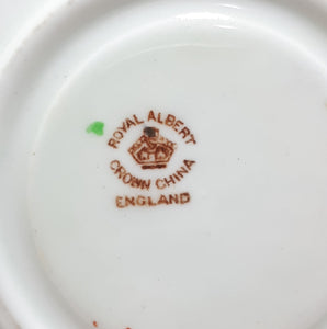 1927-1935 Royal Albert Crown China Saucer – Devon / Lovain Pattern (No. 3961)